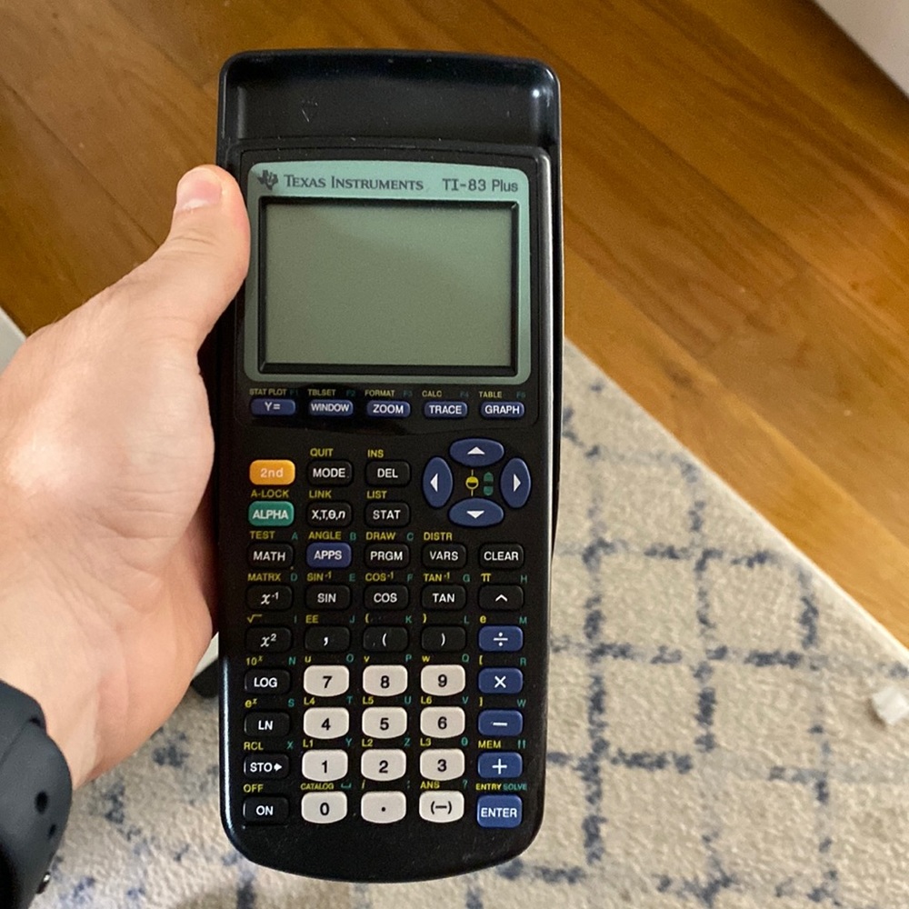 Texas Instruments TI-83 graphing calculator